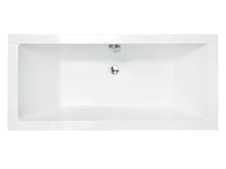 Ванна акрилова QUADRO SLIM 165х75 без ніг, БЕЗ отворів під ручки, без ручок - Фото 1 Ванна акрилова QUADRO SLIM 165х75 без ніг, БЕЗ отворів під ручки, без ручок - изображение 1