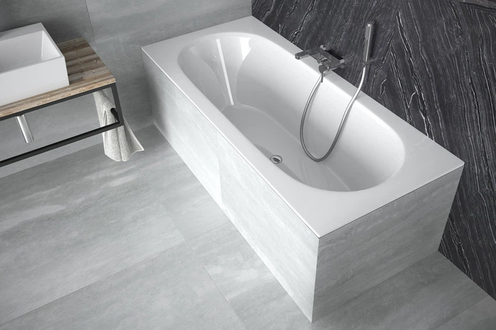 Ванна акрилова VITAE SLIM 170х75 (соло) - Фото 2 Ванна акрилова VITAE SLIM 170х75 (соло) - зображення 2