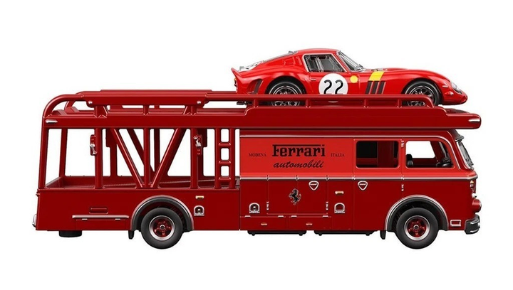 Машинка Premium 2шт Hot Wheels Ferrari 250 GTO та Fiat 642 RN2