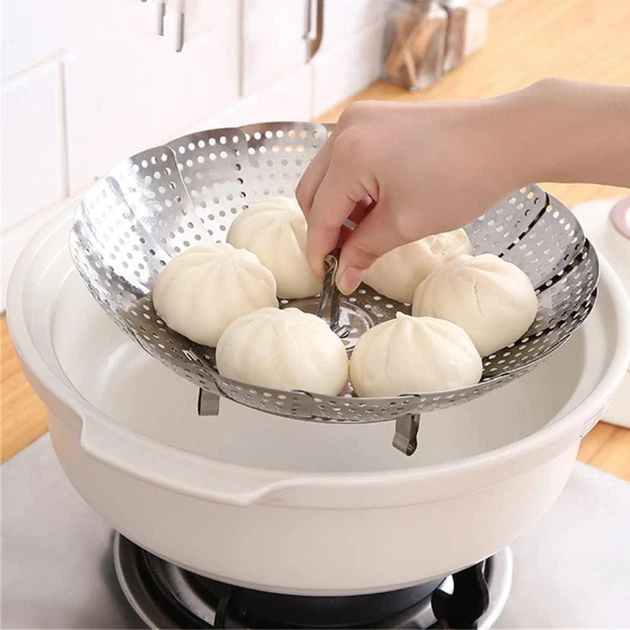 Вставка-пароварка для каструлі з нержавіючої сталі Folding Dish 27 см (R99177-M) - зображення 8