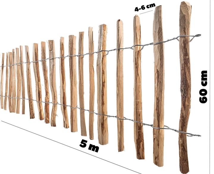 Ogrodzenie ogrodowe Kadax Karo 500 x 60 cm (K5858) - obraz 4