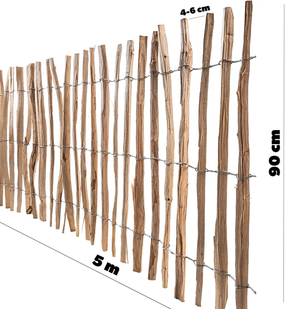Ogrodzenie ogrodowe Kadax Karo 500 x 90 cm (K5860) - obraz 3