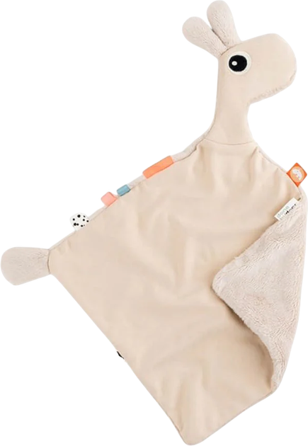 Przytulanka–komforter do snu Done by Deer Lalee Sand 4323059 (5712643034520) - obraz 2