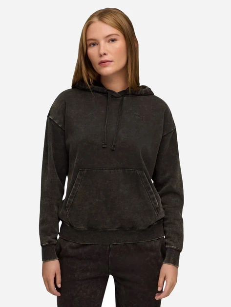 Худи теплое женское Puma Essentials Elevated 68810301 XXS Black (4069157658409) - изображение 6