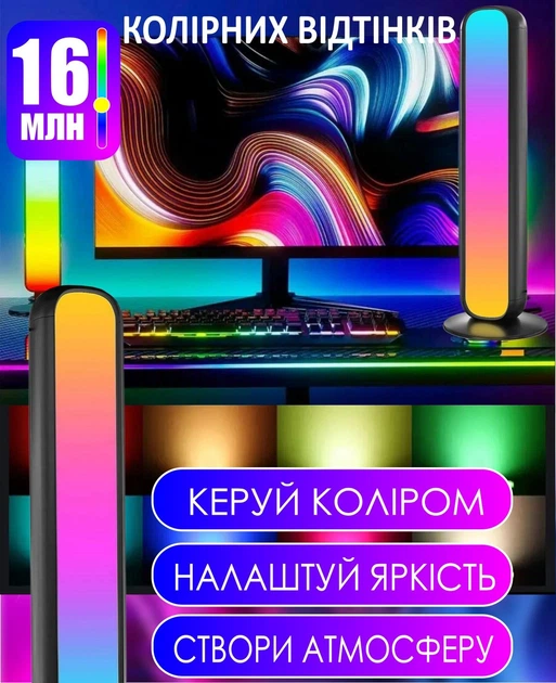 Розумні світлодіодні RGB-панелі (вибір кольору) Tuya Smart LED Bluetooth/Wi-Fi, керування голосом Alexa/Google, віддалений доступ, програма на Android/iOS - Фото 3 Розумні світлодіодні RGB-панелі (вибір кольору) Tuya Smart LED Bluetooth/Wi-Fi, керування голосом Alexa/Google, віддалений доступ, програма на Android/iOS - зображення 3