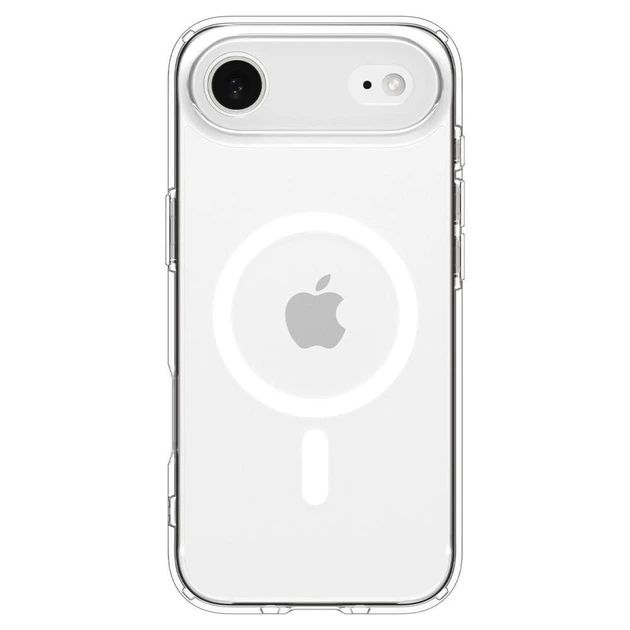 Чехол панель Spigen OEM GC Ultra Hybrid Crystal with MagSafe MagFit для Apple iPhone 17 Air Transparent - изображение 7