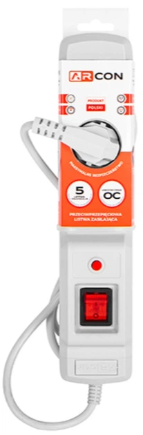 Фільтр мережевий Arcon Multi M3 1.5 м Сірий (5904722197862) - зображення 2