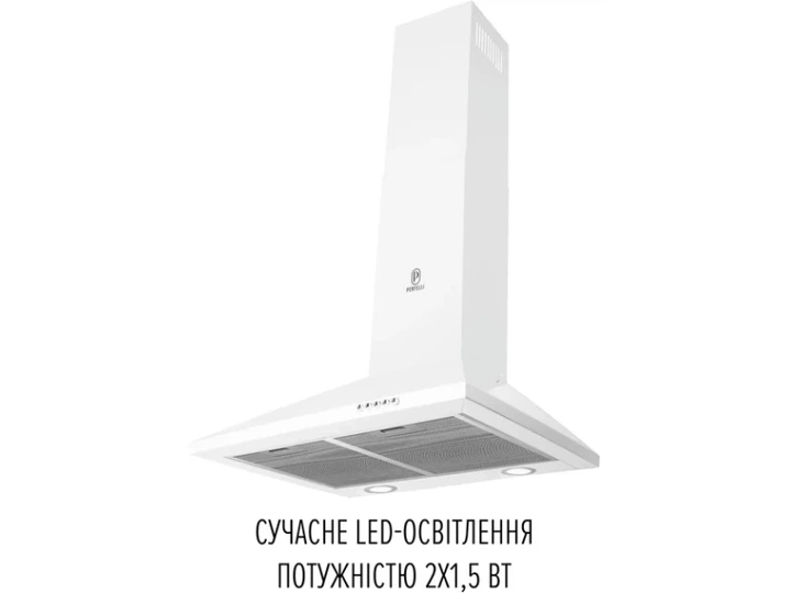 Витяжка Perfelli COSTA 5HM BIANCO - Фото 3 Витяжка Perfelli COSTA 5HM BIANCO - изображение 3