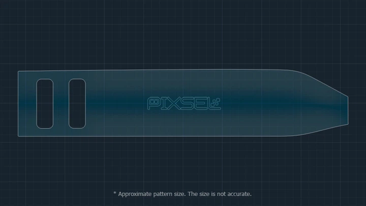 Захисне скло Pixsel на панель приладів DENZA N9 - 23.3“ 2025 - (гібридне мат) - изображение 3