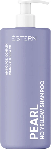 Шампунь для нейтрализации желтизны ÉSTERN Pearl No Yellow Shampoo для обесцвеченных, светлых и седых волос 1 л (4823115506788) - Фото 1 Шампунь для нейтрализации желтизны ÉSTERN Pearl No Yellow Shampoo для обесцвеченных, светлых и седых волос 1 л (4823115506788) - изображение 1