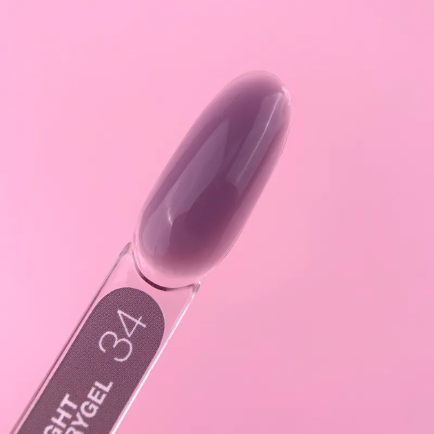 Жидкий гель LUNAMoon Light Acrygel №34 – 13 мл для укрепления и доращивания ногтей - Фото 2 Жидкий гель LUNAMoon Light Acrygel №34 – 13 мл для укрепления и доращивания ногтей - изображение 2