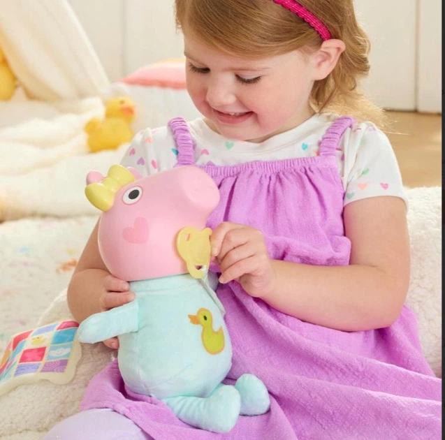 Интерактивная игрушка Свинка Пеппа Evie 28 см со звуком - изображение 7