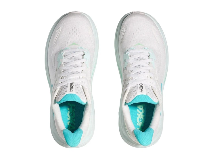 Кросівки Hoka W Clifton 10 2026 40.5 White/Turquoise (1092-197634752709) - зображення 5