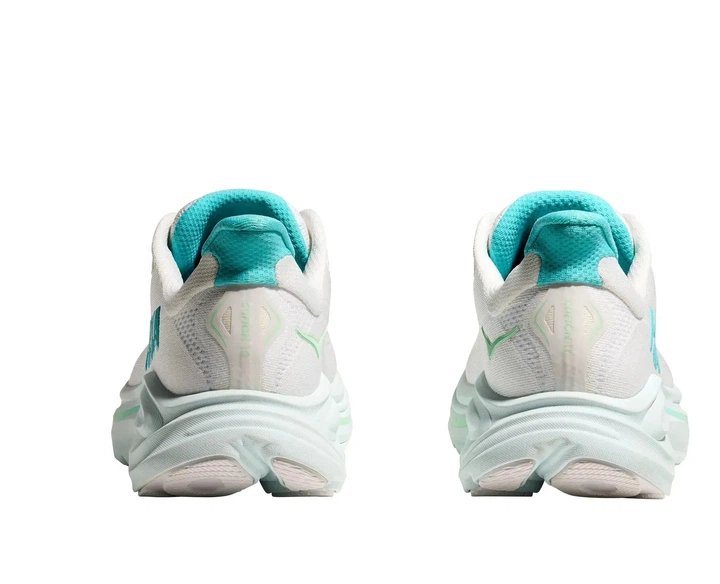 Кросівки Hoka W Clifton 10 2026 40.5 White/Turquoise (1092-197634752709) - зображення 6