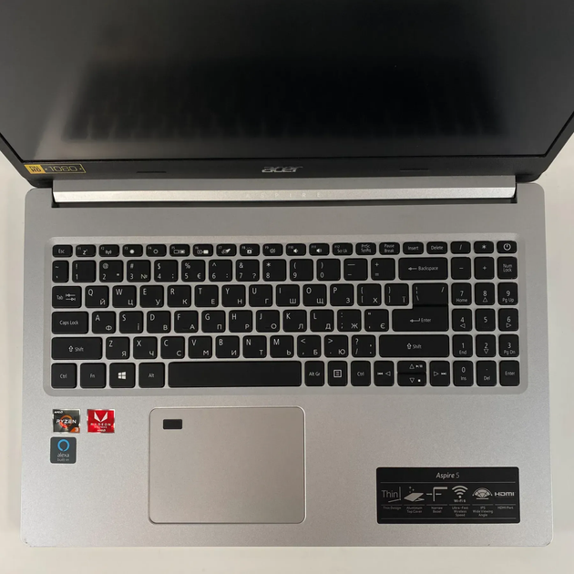 Ноутбук Б-класс Acer Aspire A515-46 / 15.6" (1920x1080) IPS / AMD Ryzen 3 3350U (4 ядра по 2.1 - 3.5 GHz) / 12 GB DDR4 / 256 GB SSD / AMD Radeon RX Vega 6 / WebCam / HDMI б/у - изображение 4