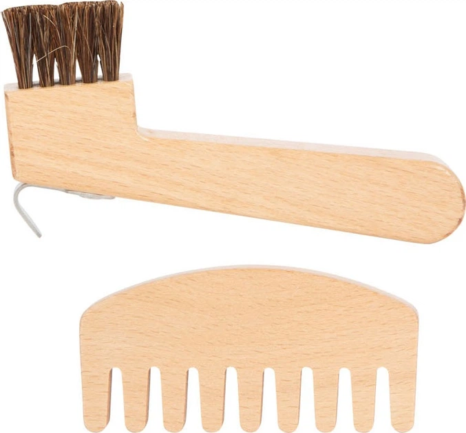 Zestaw do zabawy Small Foot do pielęgnacji konia z torbą 8 elementów 12419 (4020972124197) - obraz 7