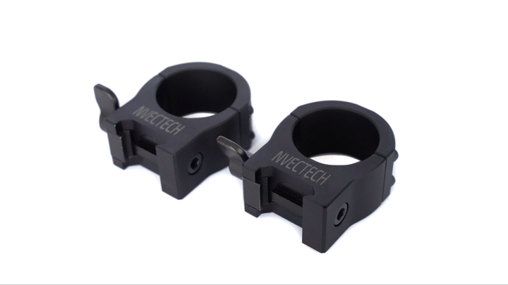 Кольца быстросъемные NVECTECH 30mm средние - изображение 2