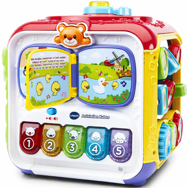 Інтерактивна іграшка Vtech Куб активності (датська мовна версія) (3417761834237) - зображення 2