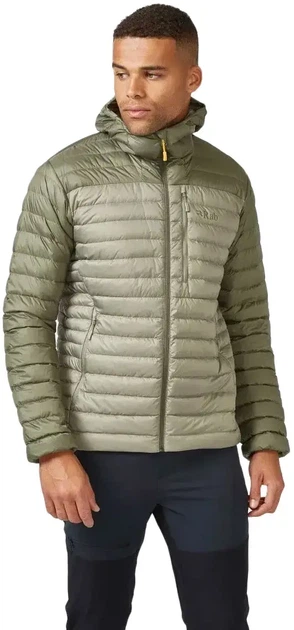 Куртка Rab Microlight Alpine Jacket L Light Khaki/Stone - изображение 2