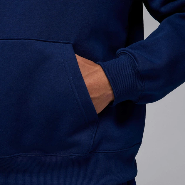 Кофта чоловіча Jordan Brooklyn Fleece Oversized Pullover Hoodie XL Темно-синій IB7235-492 - зображення 5