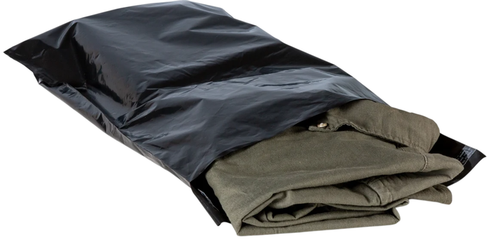 Zestaw kurierskich kopert b.n.t/office 100% recyklingowane 300 x 500 mm pojedyncze klejenie 100 sztuk Czarne (7392265521523) - obraz 3