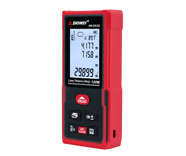 Лазерный дальномер SNDWAY SW-DS120 120 метров - изображение 3