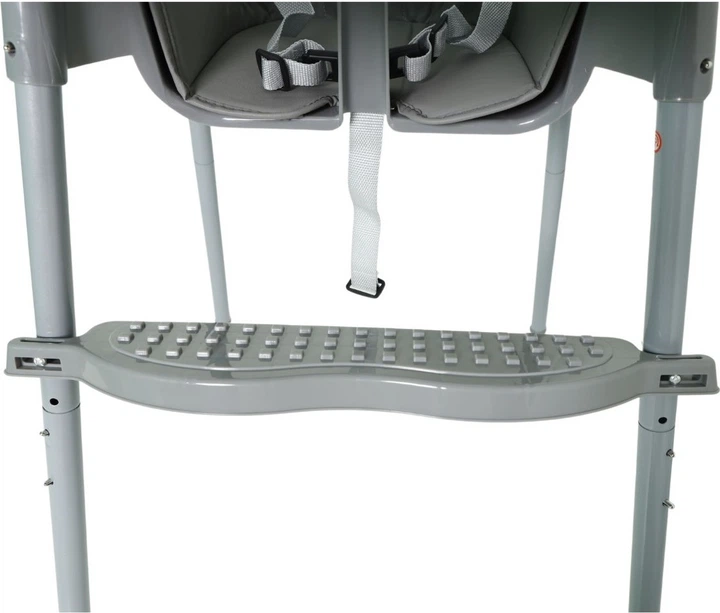 Krzesełko do karmienia Hedo regulowane Szare (5904041148026) - obraz 7