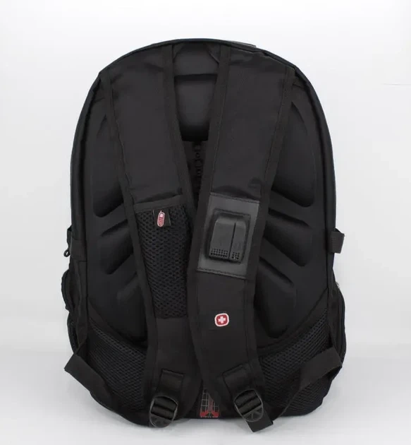 Швейцарский городской рюкзак SwissGear 8810 для ноутбука 17 дюймов с выходом для наушников - изображение 2