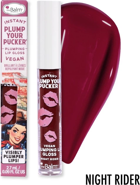 Błyszczyk powiększający usta theBalm Instant Plump Your Pucker Night Rider 2.7 ml (681619821493) - obraz 2