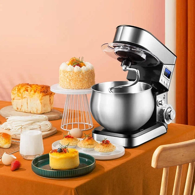 バトルスキッパー　モグロード　シルバーメッキ　キャンペーン品　ジャンク Планетарный миксер Top Kitchen TK-00224, 4000 Вт, 6 л, LCD-дисплей