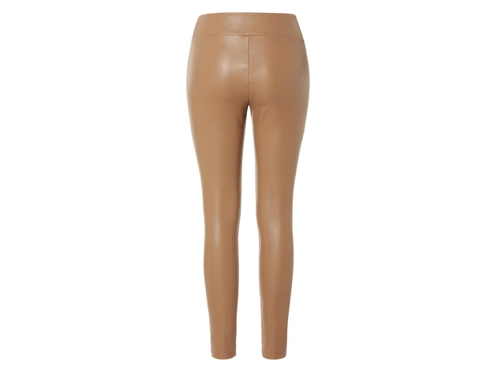 Легинсы с искусственной кожы для женщины Esmara LYCRA® 450812 42(M) Бежевый - Фото 4 Легинсы с искусственной кожы для женщины Esmara LYCRA® 450812 42(M) Бежевый - изображение 4