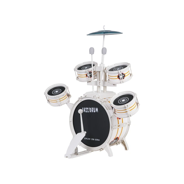 Zestaw muzyczny Ramiz ZMU.586-408 Perkusja Biała (5903864988727) - obraz 3