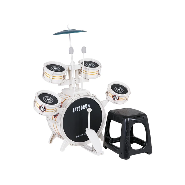 Zestaw muzyczny Ramiz ZMU.586-408 Perkusja Biała (5903864988727) - obraz 6