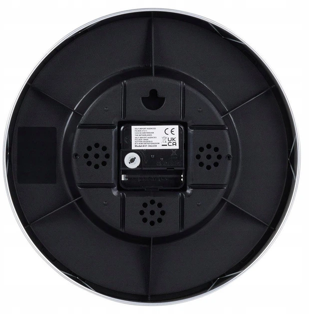 Zegar ścienny Vilde 25 cm Biały złoty 569933 (5904316470432) - obraz 3