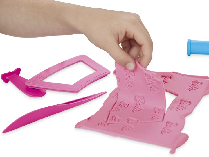 Набір для творчості з масою для ліплення Hasbro Play-Doh Barbie Серця та волосся (5010996315670) - зображення 3