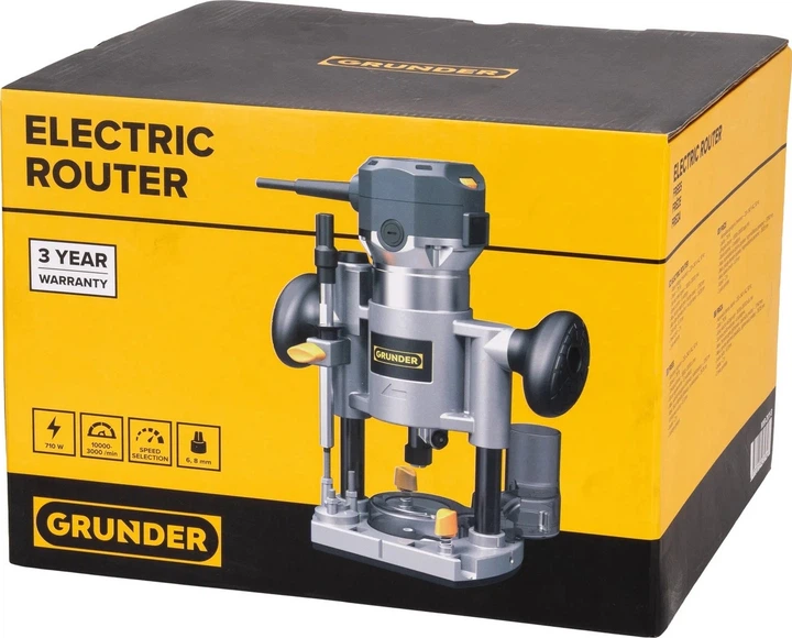 Frezarka Grunder 710 W (M1R-ZK10-8) - obraz 7