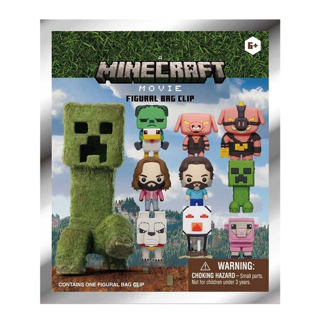 Ігрова фігурка на кліпсі Monogram 37035 серії "Minecraft: Фільм" в асортименті - Фото 2 Ігрова фігурка на кліпсі Monogram 37035 серії "Minecraft: Фільм" в асортименті - изображение 2