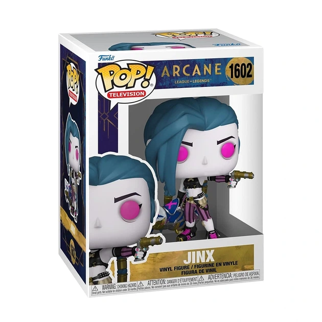 Ігрова фігурка FUNKO POP! серії "Аркейн" - ДЖИНКС - Фото 1 Ігрова фігурка FUNKO POP! серії "Аркейн" - ДЖИНКС - изображение 1