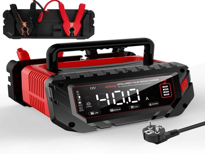 Импульсное зарядное устройство HTRC P40, ток 6V/12V/24V свинцово-кислотных, AGM и GEL аккумуляторов - изображение 2