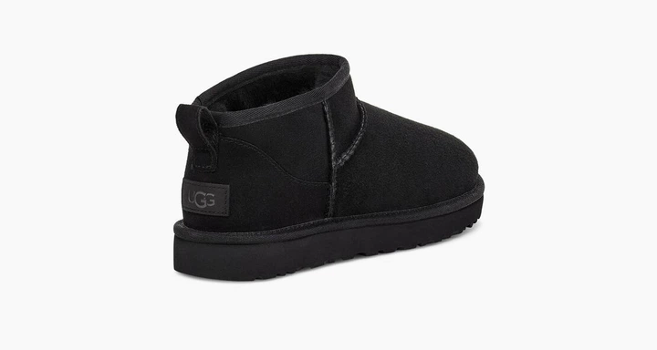 Угги зимние черные Classic Ultra Mini Black 37р - 23.5см - Фото 3 Угги зимние черные Classic Ultra Mini Black 37р - 23.5см - изображение 3