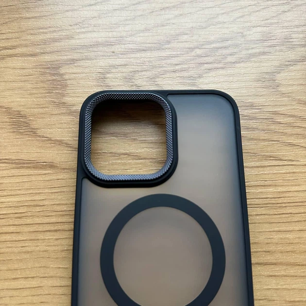Чохол на iPhone 15 Pro Max Frame Case Black - Фото 4 Чохол на iPhone 15 Pro Max Frame Case Black - зображення 4