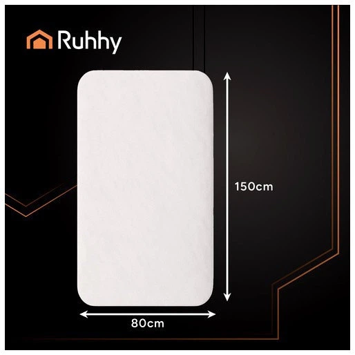 Электроодеяло 150x80см 60Вт односпальное 220В белый RUHHY NX26201 - Фото 3 Электроодеяло 150x80см 60Вт односпальное 220В белый RUHHY NX26201 - изображение 3