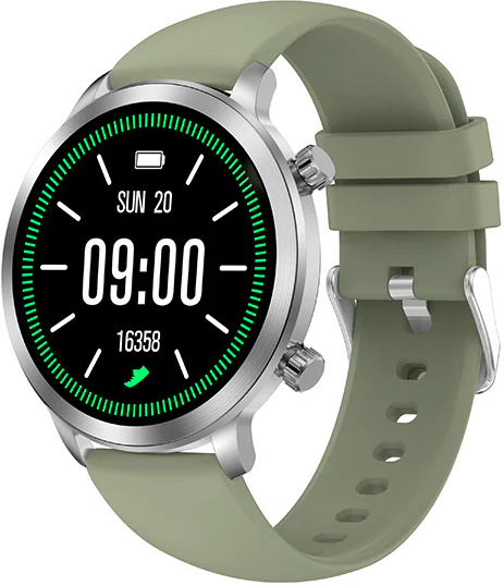 Smartwatch Bemi Zeno AI Silver (6972689173839) - obraz 5