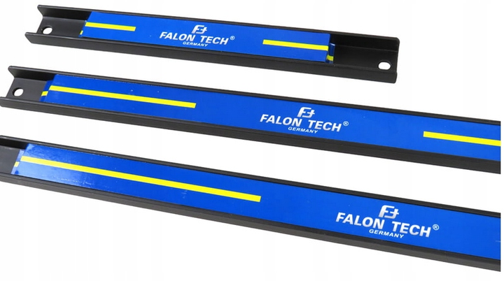 Набор магнитных планок для инструмента 3 ед (23, 37, 48 см) Falon-Tech FT3013 - изображение 3