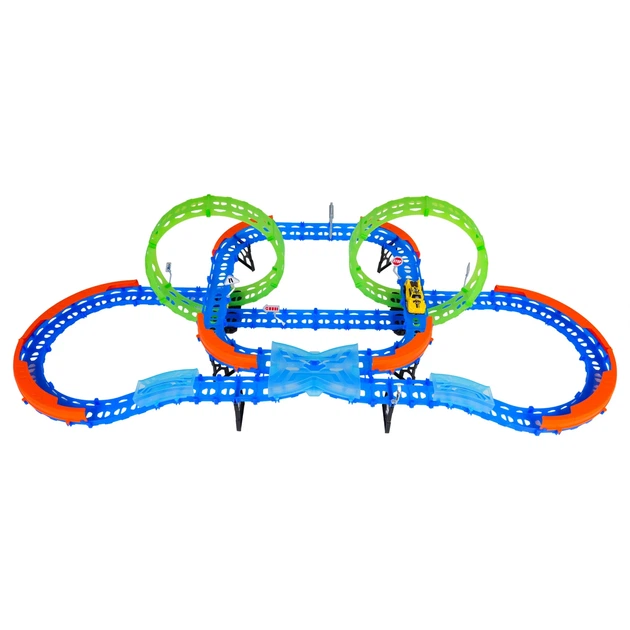 Zestaw do zabawy Ramiz ZKT.89936 Tor wyścigowy świecący w ciemności 63 elementy (5903864988987) - obraz 3