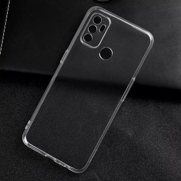 TPU чехол Epic Transparent 1,0 mm для Oppo A53 Безбарвний (прозорий) Без бренду - зображення 5