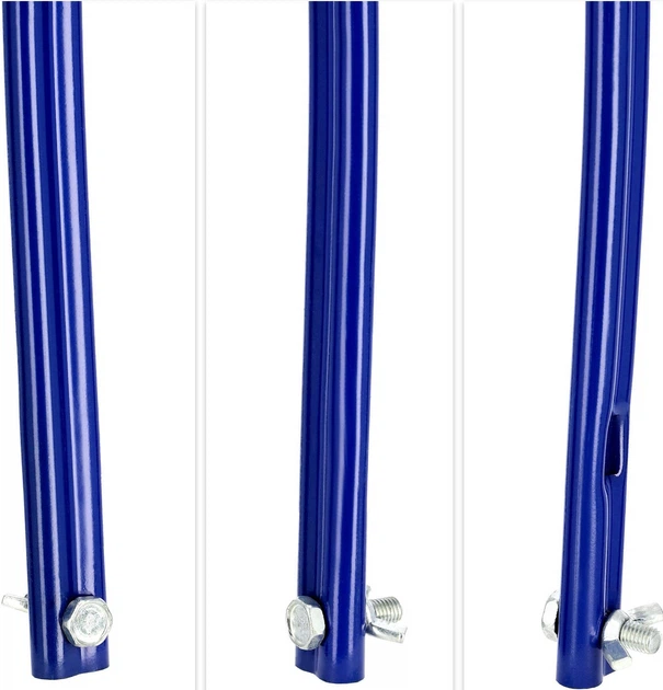 Металева ручка для коси Kadax 147 x 19 см Синя (K3488) - зображення 5