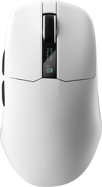 Миша GamePro Asgard Thor Wireless/Bluetooth/USB PixArt PAW3395 Sensor White (GM023W) - Фото 2 Миша GamePro Asgard Thor Wireless/Bluetooth/USB PixArt PAW3395 Sensor White (GM023W) - зображення 2