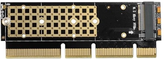 Адаптер для SSD-накопичувачів Axagon PCEM2-1U - Фото 3 Адаптер для SSD-накопичувачів Axagon PCEM2-1U - зображення 3