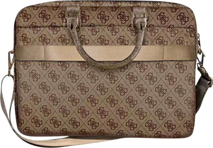 Сумка для ноутбука Guess 4G Big Logo 16" Brown (3666339005375) - зображення 2